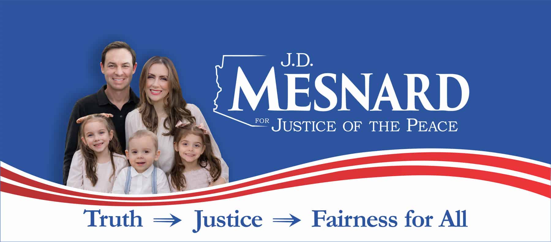 JD Mesnard Banner Image with Familly